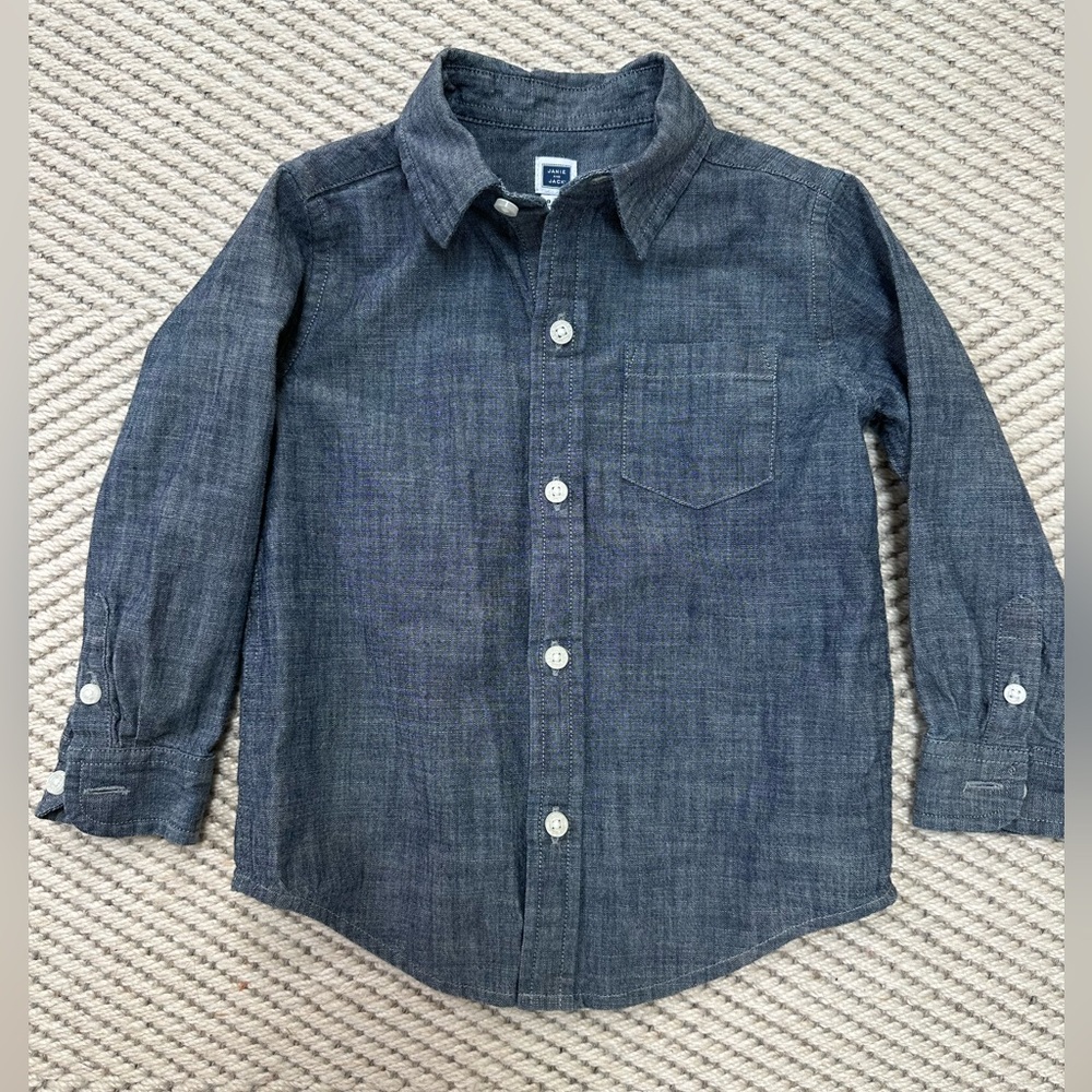 Janie & Jack Chambray Shirt Size 18-24 months